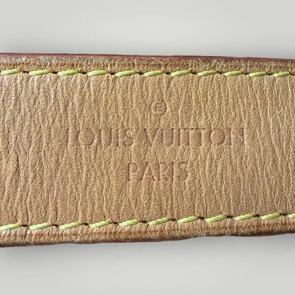 Louis Vuitton Berri PM Shoulder Bag Brown Monogram Canvas